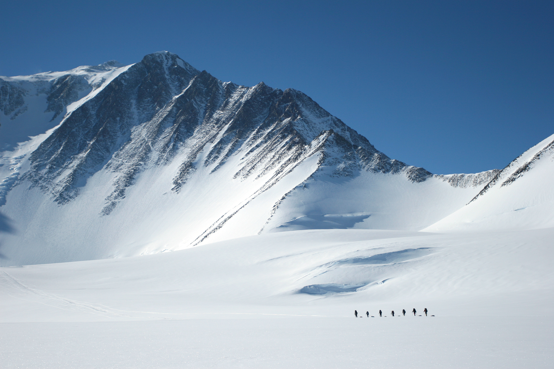 Vinson Massif - highest peak in Antarctica