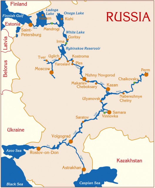 don river world map