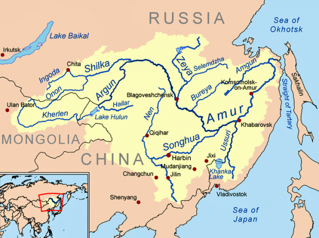 main rivers in russia