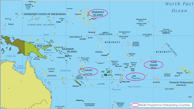 Where Are The Cook Islands Located On A World Map - United States Map