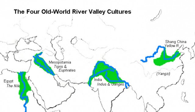 Early River Civilization Map Civilizations, Early River