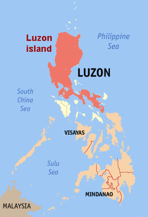 Ph Locator Map Luzon 