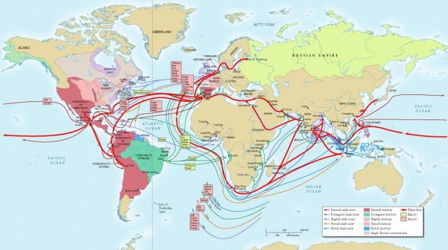 Colonial Trade Routes and Goods