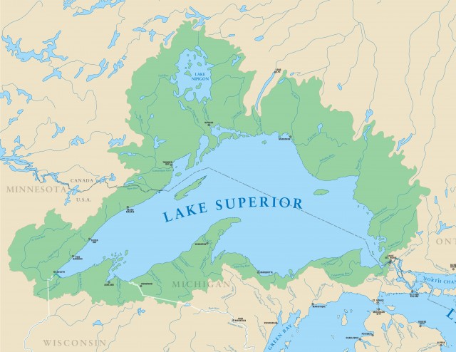 Native name for lake deals superior