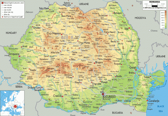 Romania - Transylvania, Carpathians, Danube