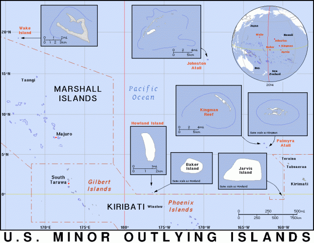 can a armant live in us minor outlying islands