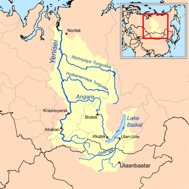 Yenisey-Angara River