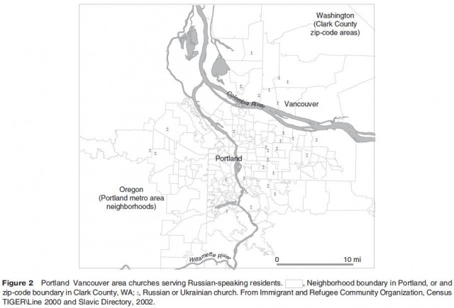 Portland Vancouver area churches serving Russian-speaking residents