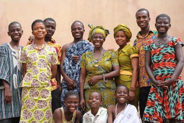 traditional african family