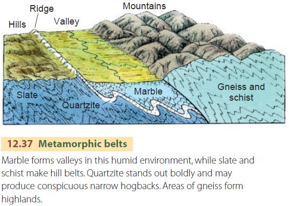 Metamorphic belts