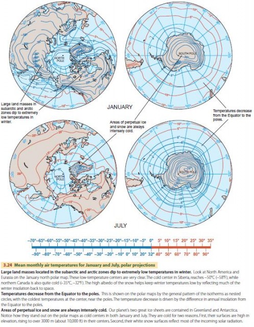 isotherms world map