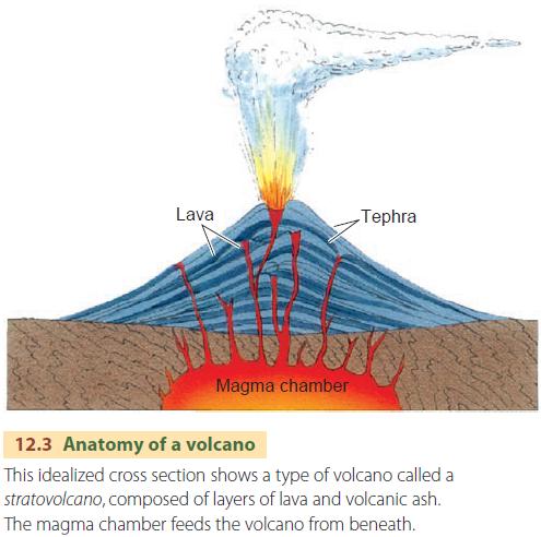 Anatomy of a volcano