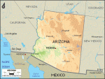Arizona map