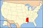 Mississippi map