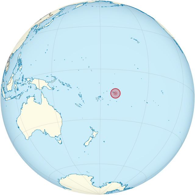 American Samoa map