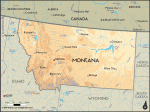 Montana map