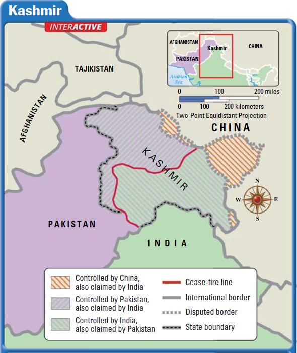 South Asia: Territorial Dispute