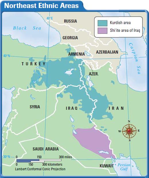 Southwest Asia: The Northeast