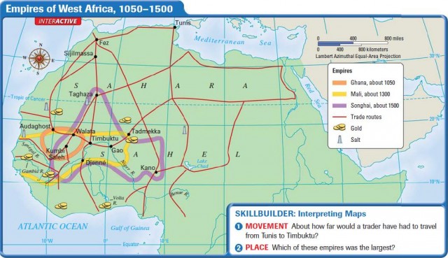 Empires of West Africa, 1050–1500