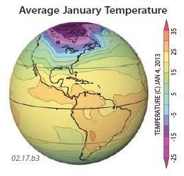 Average January Temperature