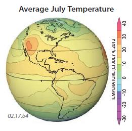 Average July Temperature