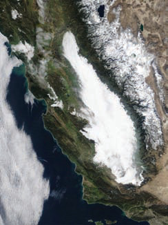 Valley Fog Produced by Increased Humidity