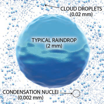 How Do Water Droplets Form and Grow?