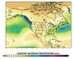 How Does Precipitation Vary Across North America?