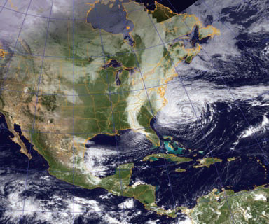 Movement and Evolution of Hurricane Sandy