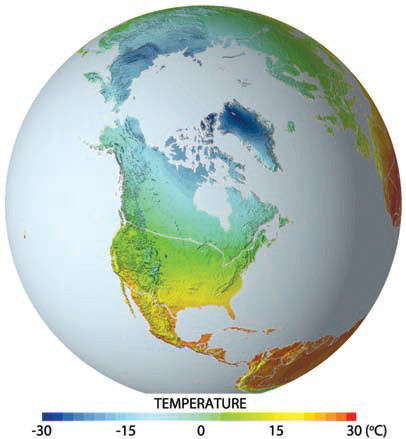 What Causes Low Precipitation Amounts in Subarctic and Polar Climates?